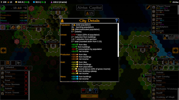 Wizard Warfare gameplay screenshot