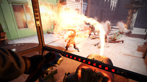 Wolfenstein: Cyberpilot Deutsche Version gameplay screenshot