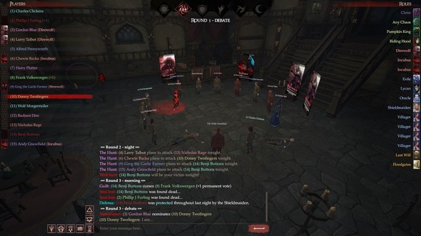 Wolflord - Werewolf Online gameplay screenshot
