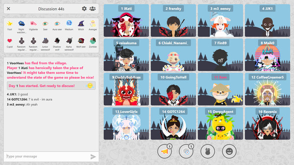 Wolvesville gameplay screenshot