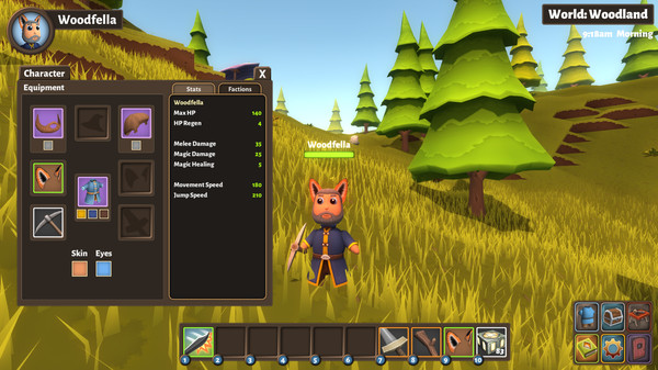 Woodfel gameplay screenshot