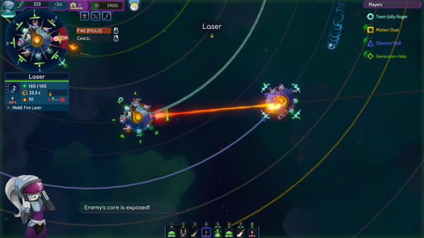 Worbital gameplay screenshot