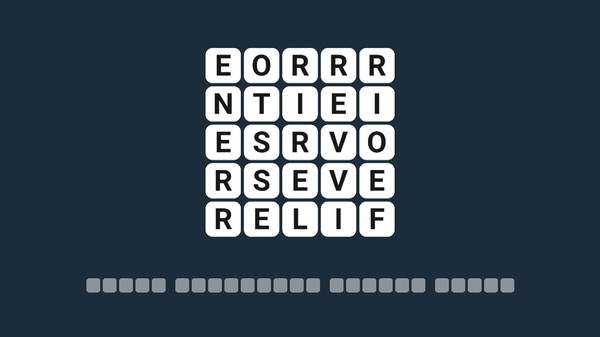 Wordle 5 gameplay screenshot