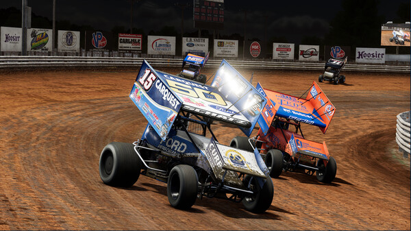 World of Outlaws: Dirt Racing 24 Gold Edition gameplay screenshot