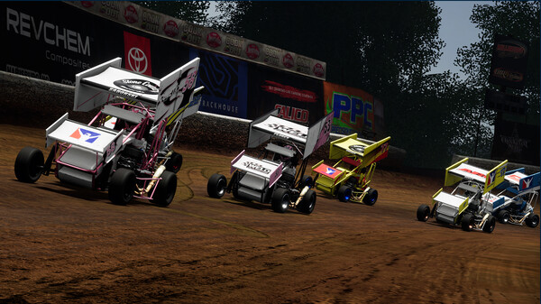 World of Outlaws: Dirt Racing 24 Gold Edition gameplay screenshot