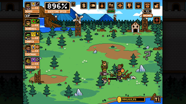 World of Talesworth: Idle MMO Simulator gameplay screenshot
