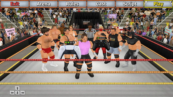 Wrestling Empire gameplay screenshot