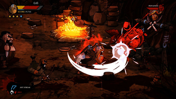 Wulverblade gameplay screenshot