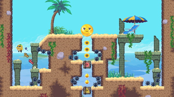 Wunderling DX gameplay screenshot