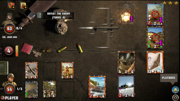 WWII TCG - World War 2: The Card Game gameplay screenshot