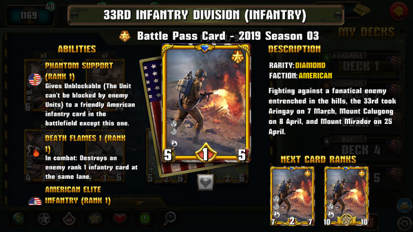 WWII TCG - World War 2: The Card Game gameplay screenshot