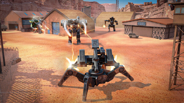 WWR: Warfare Robots gameplay screenshot