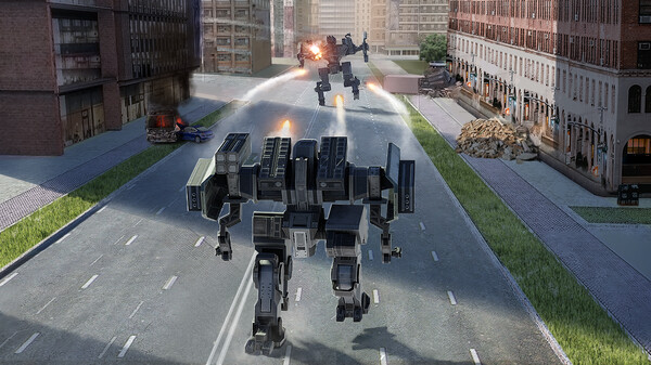 WWR: Warfare Robots gameplay screenshot