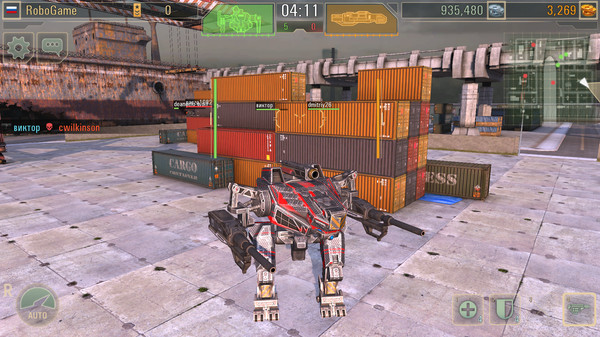 WWR: Warfare Robots gameplay screenshot