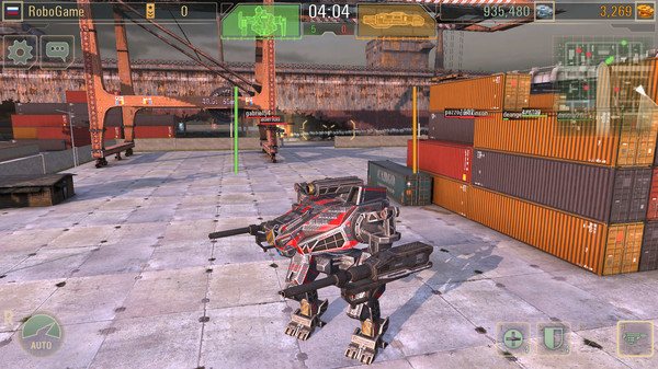 WWR: Warfare Robots gameplay screenshot