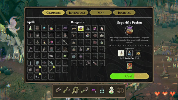 Wytchwood gameplay screenshot
