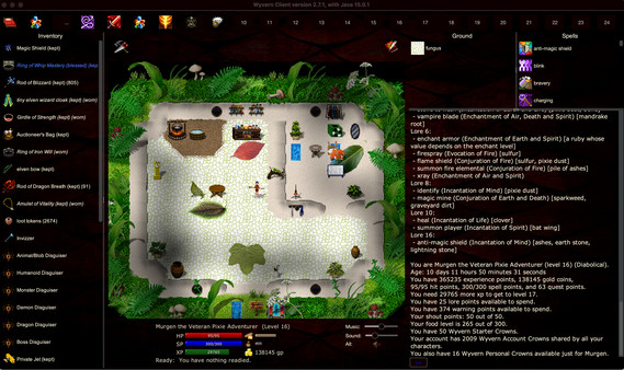 Wyvern gameplay screenshot