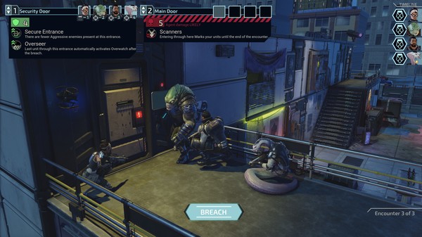 XCOM®: Chimera Squad gameplay screenshot