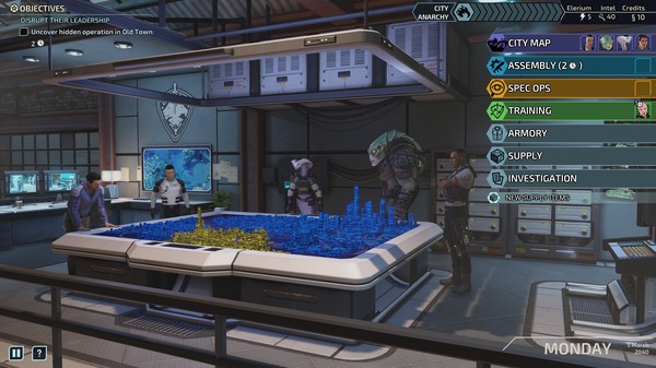 XCOM®: Chimera Squad gameplay screenshot