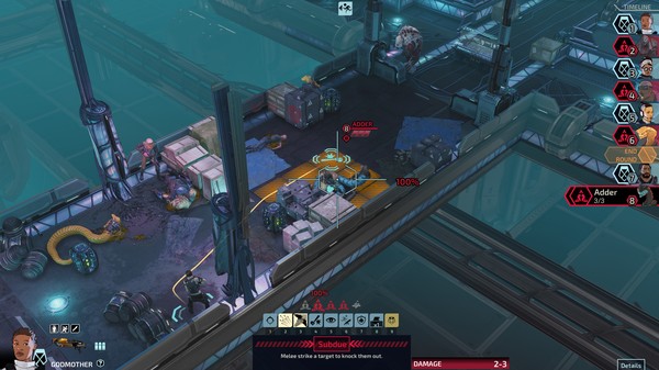 XCOM®: Chimera Squad gameplay screenshot