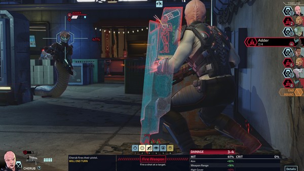 XCOM®: Chimera Squad gameplay screenshot