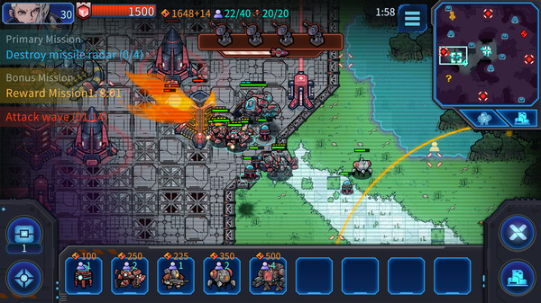 Xeno Command gameplay screenshot