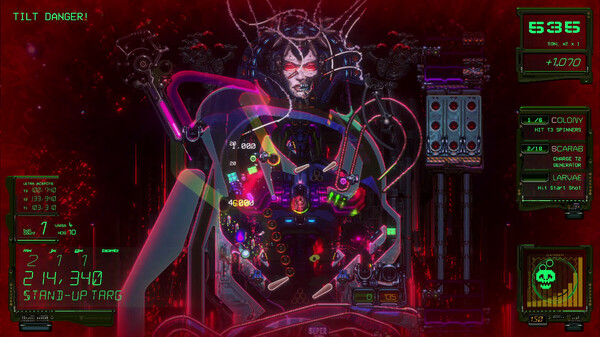 XENOTILT: HOSTILE PINBALL ACTION gameplay screenshot