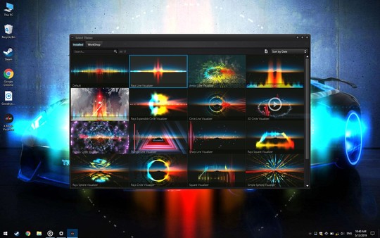 XMusicVisualizer gameplay screenshot