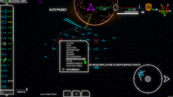 XO gameplay screenshot