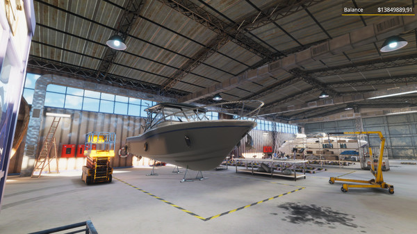 Yacht Mechanic Simulator gameplay screenshot