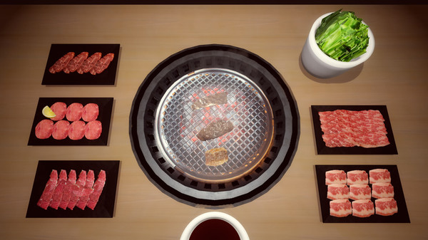 Yakiniku simulator gameplay screenshot