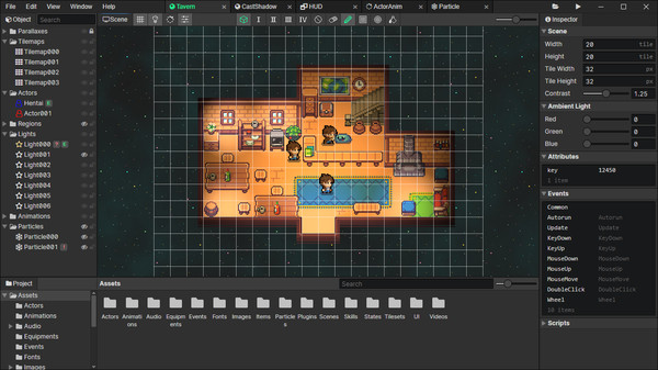 Yami RPG Editor gameplay screenshot