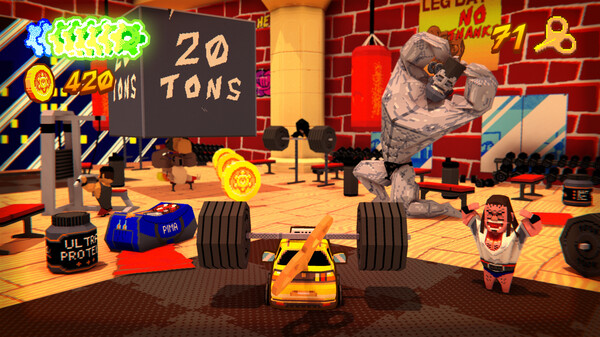 Yellow Taxi Goes Vroom gameplay screenshot