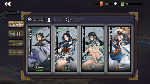 Yi Xian: The Cultivation Card Game gameplay screenshot