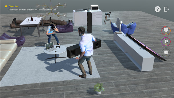 You have a drunk friend gameplay screenshot