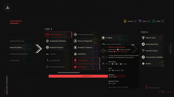 ZEPHON gameplay screenshot