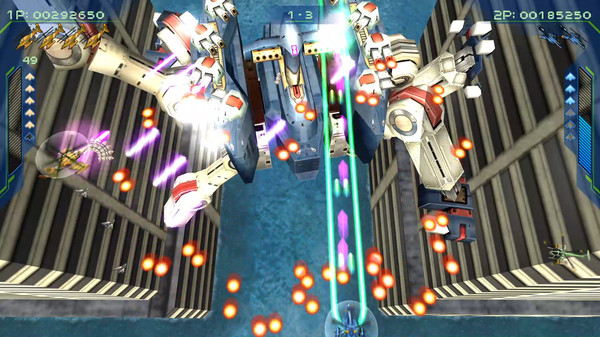 ZERO GUNNER 2- gameplay screenshot