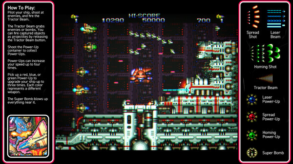 Zero Wing gameplay screenshot