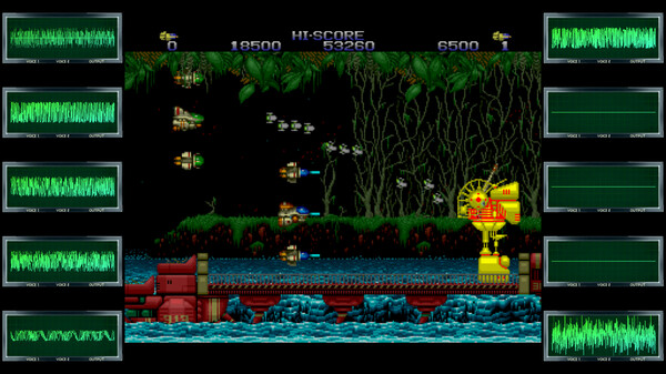 Zero Wing gameplay screenshot