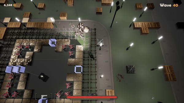 Zombie Builder Defense gameplay screenshot