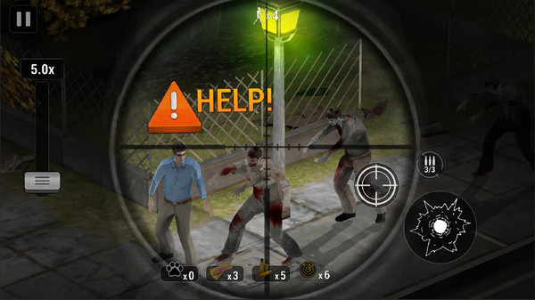 Zombie Hunter gameplay screenshot