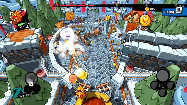 Zombie Rollerz: Pinball Heroes gameplay screenshot