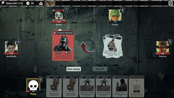 ZombieCards gameplay screenshot