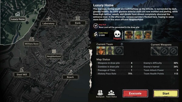 ZombieCards gameplay screenshot