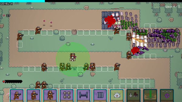 Zombies and Orcs gameplay screenshot