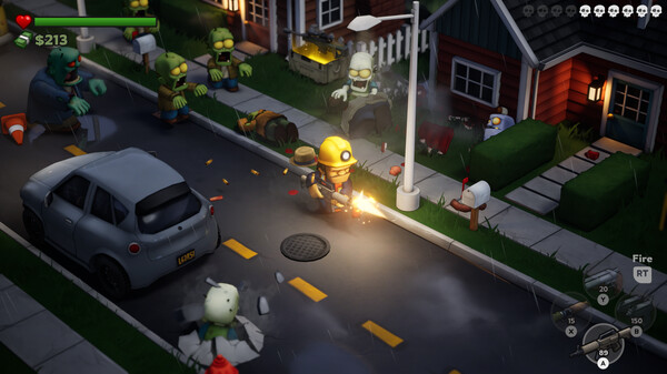Zombieville USA 3D gameplay screenshot