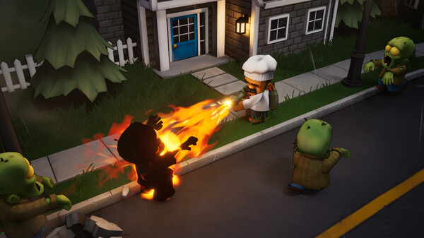 Zombieville USA 3D gameplay screenshot