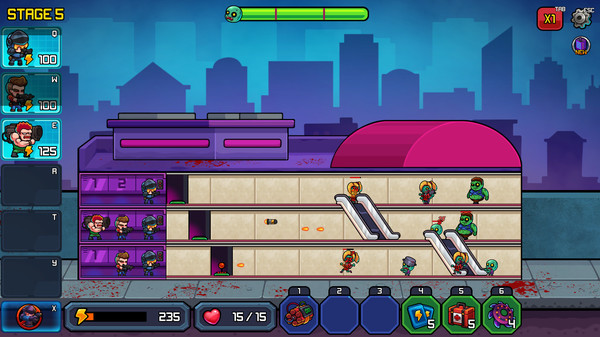 Zombo Buster Advance gameplay screenshot