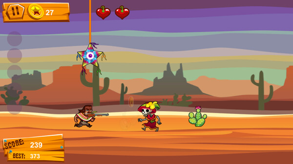 Zombodesert gameplay screenshot