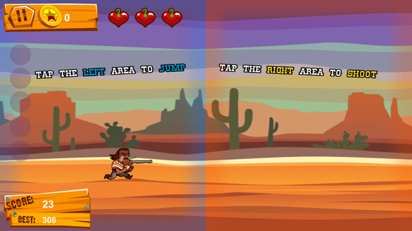 Zombodesert gameplay screenshot